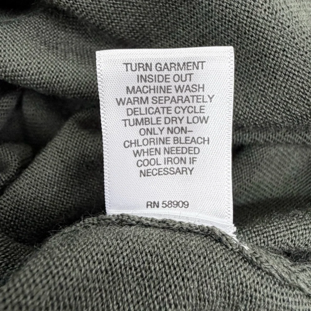 Murano Men’s Size XXL Dark Green V Neck Sweater - Picture 11 of 12